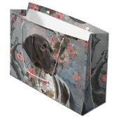Engelse Pointer Groot Cadeauzakje (Voorkant Gekanteld)