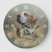 Engelse Pointer  Grote Klok (Voorkant)