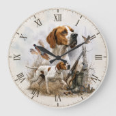Engelse Pointer Grote Klok (Voorkant)
