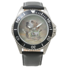 Engelse pointer horloge