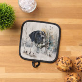 Engelse Pointer, Houtsnip Jachtseizoen, Kunst Pannenlap (Top down)
