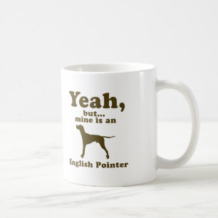 Engelse pointer koffiemok