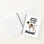 Engelse Pointer Komt Recht Ter Zake  Notitieboek (Binnen)