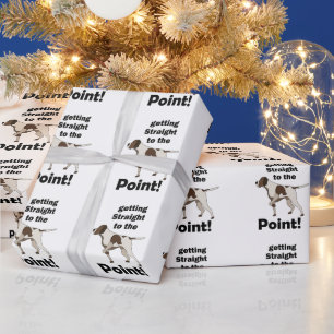 Engelse Pointer Komt Rechtstreeks Ter Zake Cadeaupapier