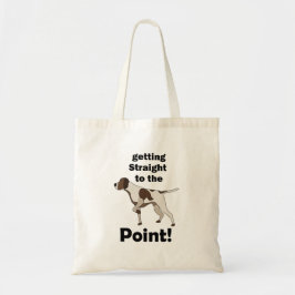 Engelse Pointer Komt Rechtstreeks Ter Zake Tote Bag