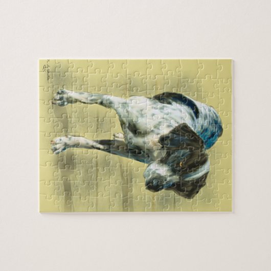 Engelse pointer legpuzzel (Horizontaal)