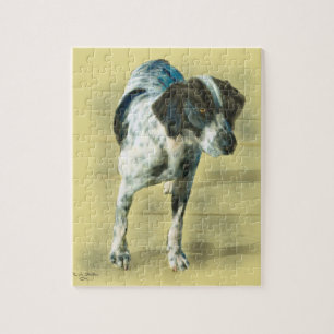 Engelse pointer legpuzzel