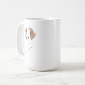 Engelse Pointer Mok – Hond Moeder Koffiemok (Voorkant links)