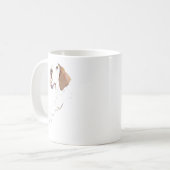 Engelse Pointer Mok – Hond Moeder Koffiemok (Voorkant links)
