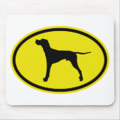 Engelse pointer muismat (Voorkant)