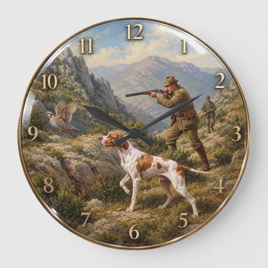 Engelse Pointer, Patrijshond Grote Klok (Voorkant)