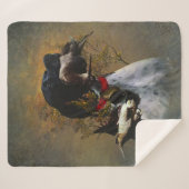 Engelse pointer sherpa deken (Voorkant (horizontaal))