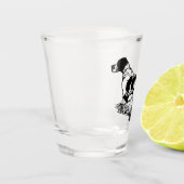 Engelse pointer shot glas (Links)