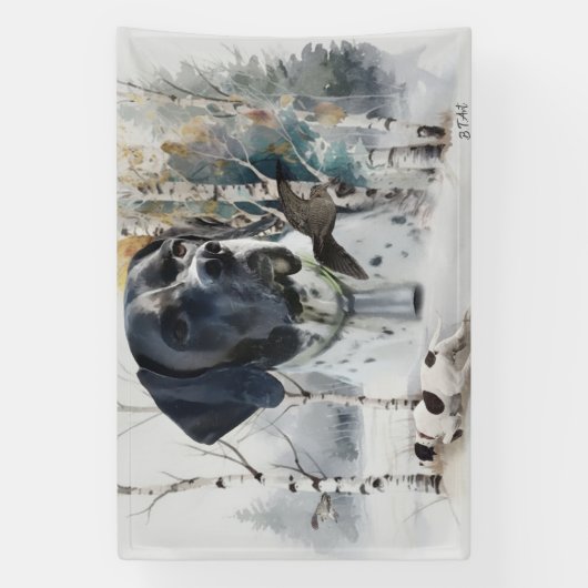 Engelse Pointer Spandoek (Verticaal)