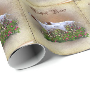 Engelse Pointer Tapijt Poster Triptiek Acryl P Cadeaupapier