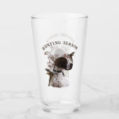 Engelse pointer, vogeljacht glas (Voorkant)