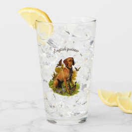 Engelse pointer, vogeljacht glas