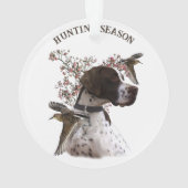 Engelse pointer, vogeljacht ornament (achterkant)