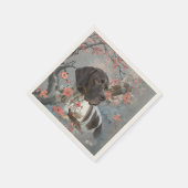 Engelse pointer, vogeljacht servet (Hoek)