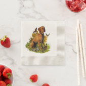 Engelse pointer, vogeljacht servet (Insitu)