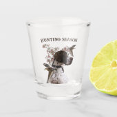 Engelse pointer, vogeljacht shot glas (Voorkant)