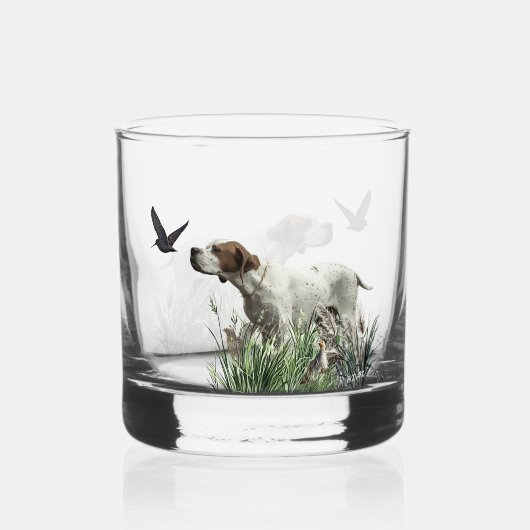 Engelse pointer whisky glas (Voorkant)
