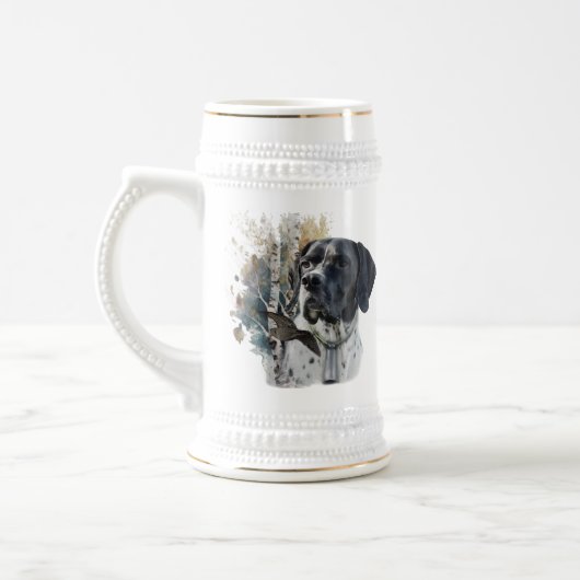Engelse Pointer, Woodcock Hunting Season, Kunst Bierpul (Links)