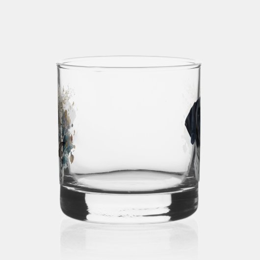 Engelse Pointer, Woodcock Hunting Season, Kunst Whisky Glas (Links)