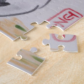 Engelse pot konbit Oriental Style Jigzaag Puzzle Legpuzzel (Zijkant)