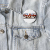 Engelse puppies ronde button 5,7 cm (In situ)