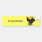 Engelse redcaps bumpersticker (Voorkant)