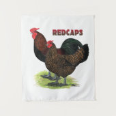 Engelse redcaps wandkleed (Voorkant)