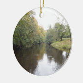 Engelse rivier keramisch ornament (Links)