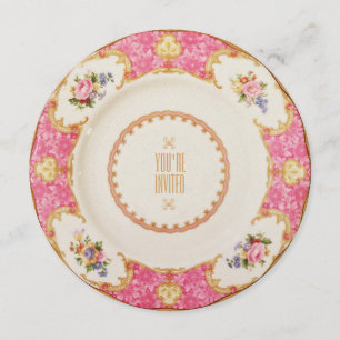 Engelse Roos Garden Party High Tea Uitnodiging