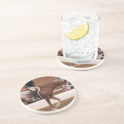 Engelse routering zandsteen onderzetter (Zijkant)