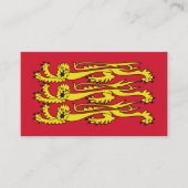 Engelse Royal Banner, Engeland Visitekaartje (Voorkant)