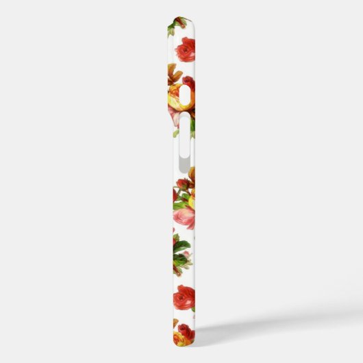 Engelse Rozen Case-Mate iPhone Case (Achterkant / Links)