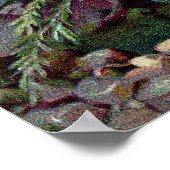 Engelse Rozen Floral Print Shabby Chic old (Hoek)