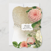  Engelse Rozen Glam Old Hollywood Regency Kaart (Voorkant)