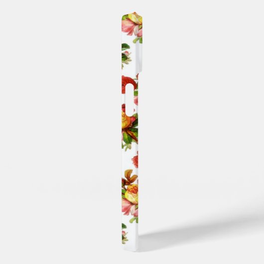Engelse Rozen Hoesje-Mate iPhone Case (Achterkant / Rechts)