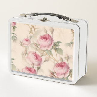 Engelse Rozen Metal Lunchbox
