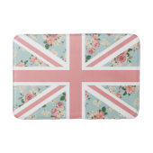 Engelse Rozen Union Jack Flag Badmat (Voorkant)