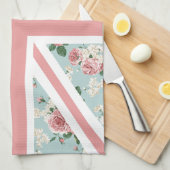 Engelse Rozen Union Jack Flag Theedoek (Quarter Fold)