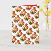 Engelse rozentuin Moederdag wenskaart Kaart (Gele Bloem)