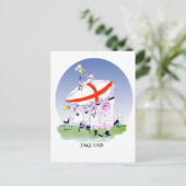 Engelse rugbyjuichen, Tony Fernandes Briefkaart (Staand voorkant)