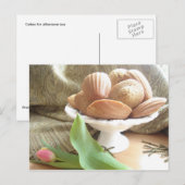 Engelse scènes, namiddagthee briefkaart (Voorkant / Achterkant)