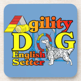 Engelse Setter Agility Bier Onderzetter