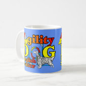 Engelse Setter Agility Gifts Koffiemok (Voorkant links)