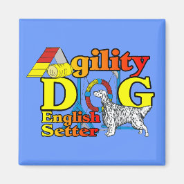 Engelse Setter Agility Gifts Magneet