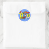 Engelse Setter Agility Gifts Ronde Sticker (Tas)